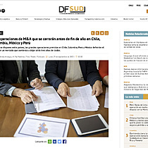 Las operaciones de M&A que se cerrarn antes de fin de ao en Chile, Colombia, Mxico y Per